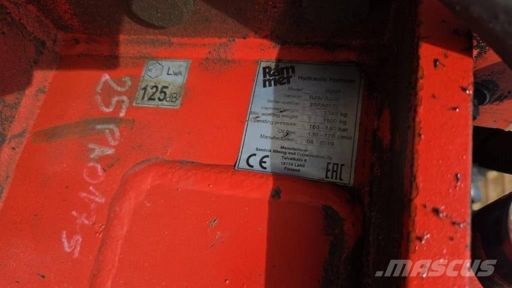 Rammer R25P Marteau hydraulique