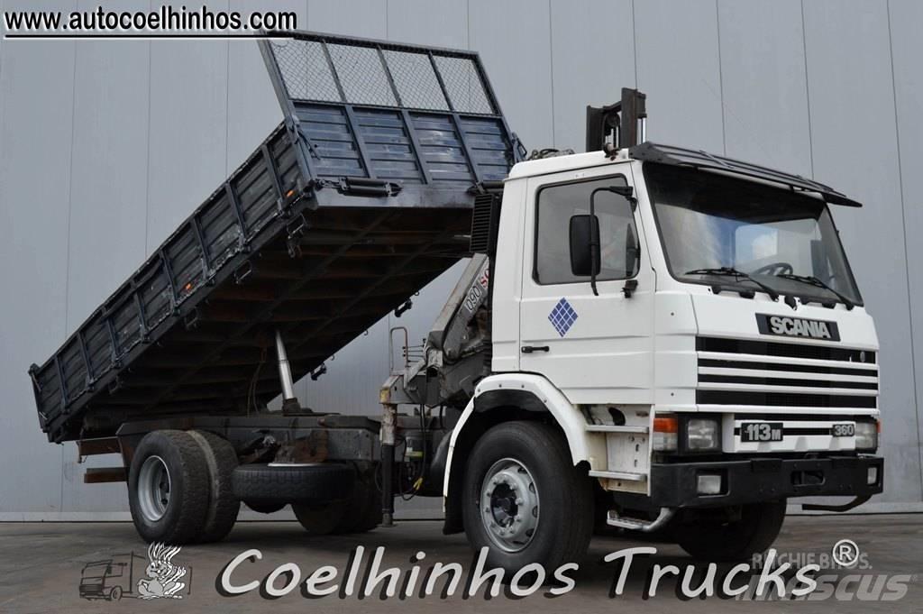 Scania 113H 360 Camion benne