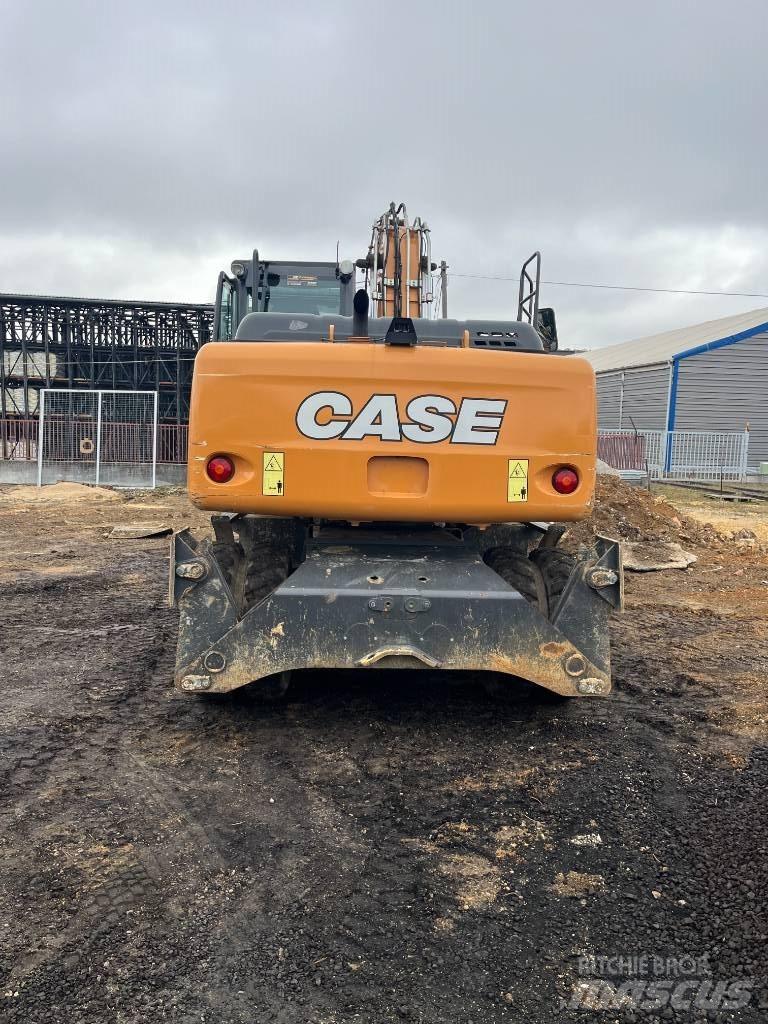 CASE WX 148 Pelle sur pneus