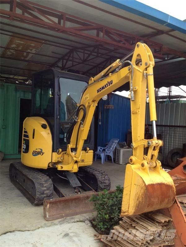 Komatsu PC 30 MR-3 Mini pelle < 7t