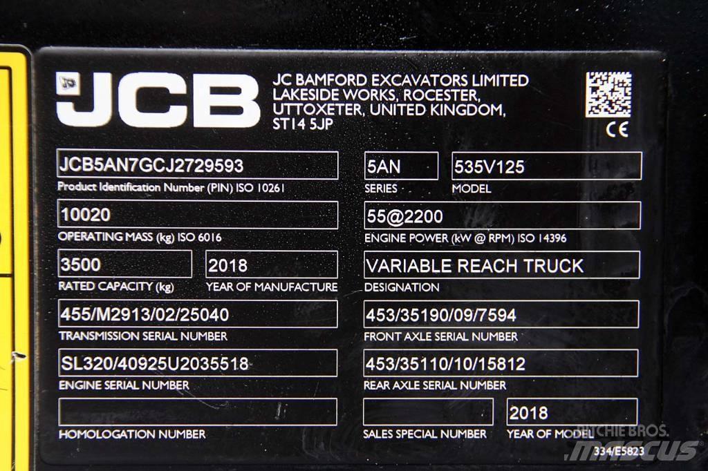 JCB 535-125 Chariot télescopique