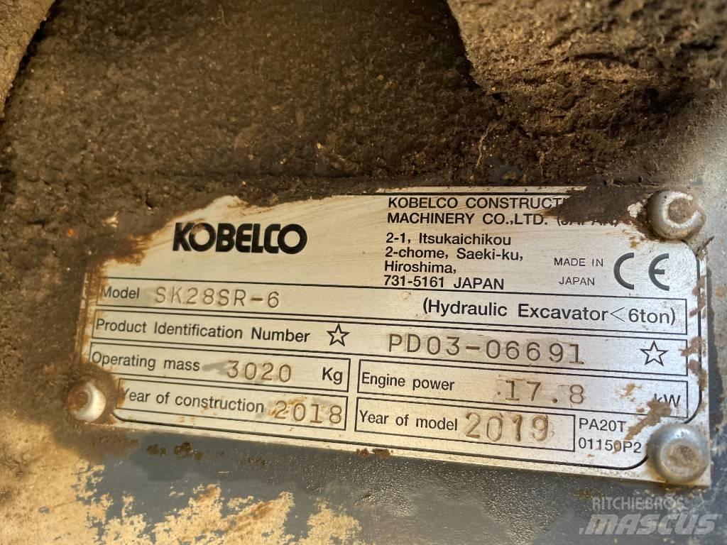 Kobelco SK 28 Mini pelle < 7t