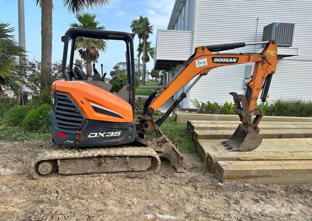 Doosan DX 35 Mini pelle < 7t