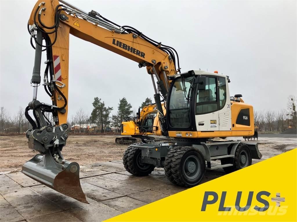 Liebherr A916 Pelle sur pneus