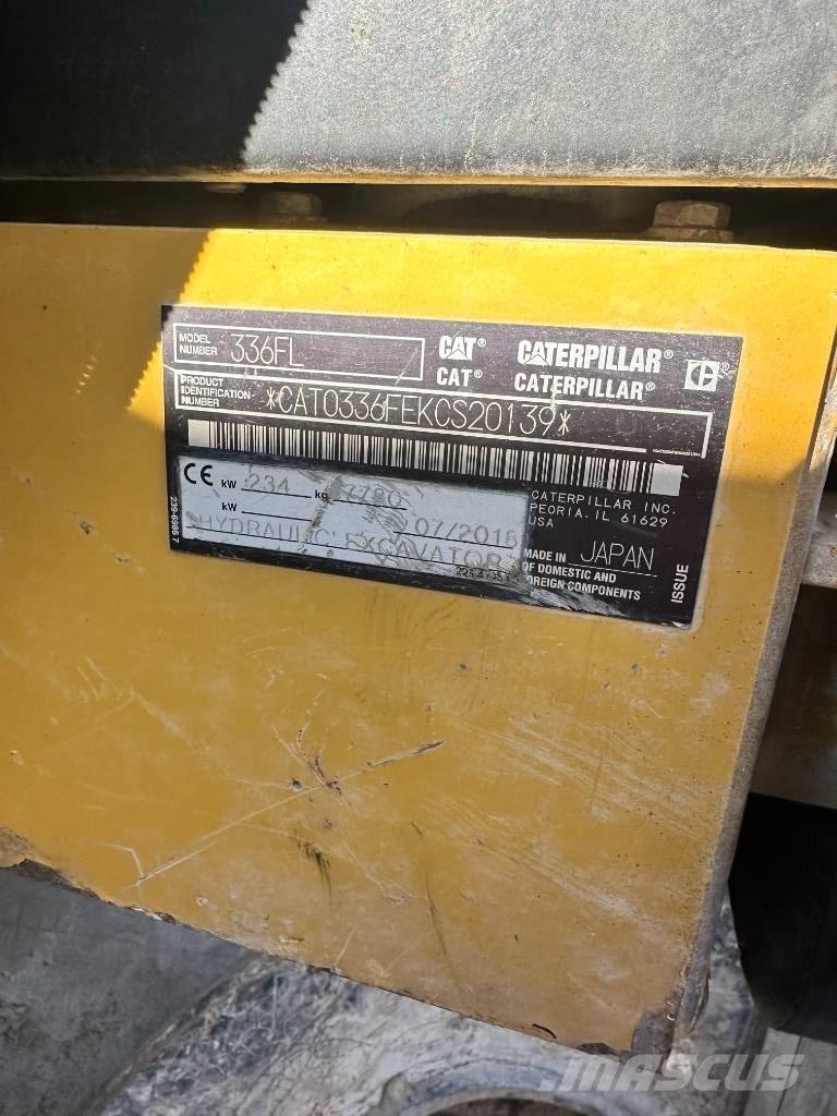 CAT 336 F L Pelle sur chenilles