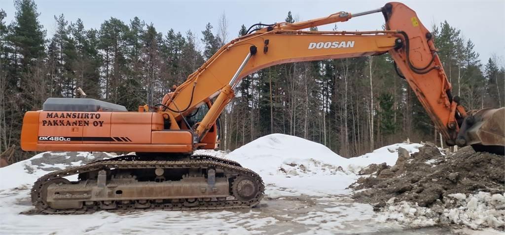 Doosan DX 480 LC Pelle sur chenilles