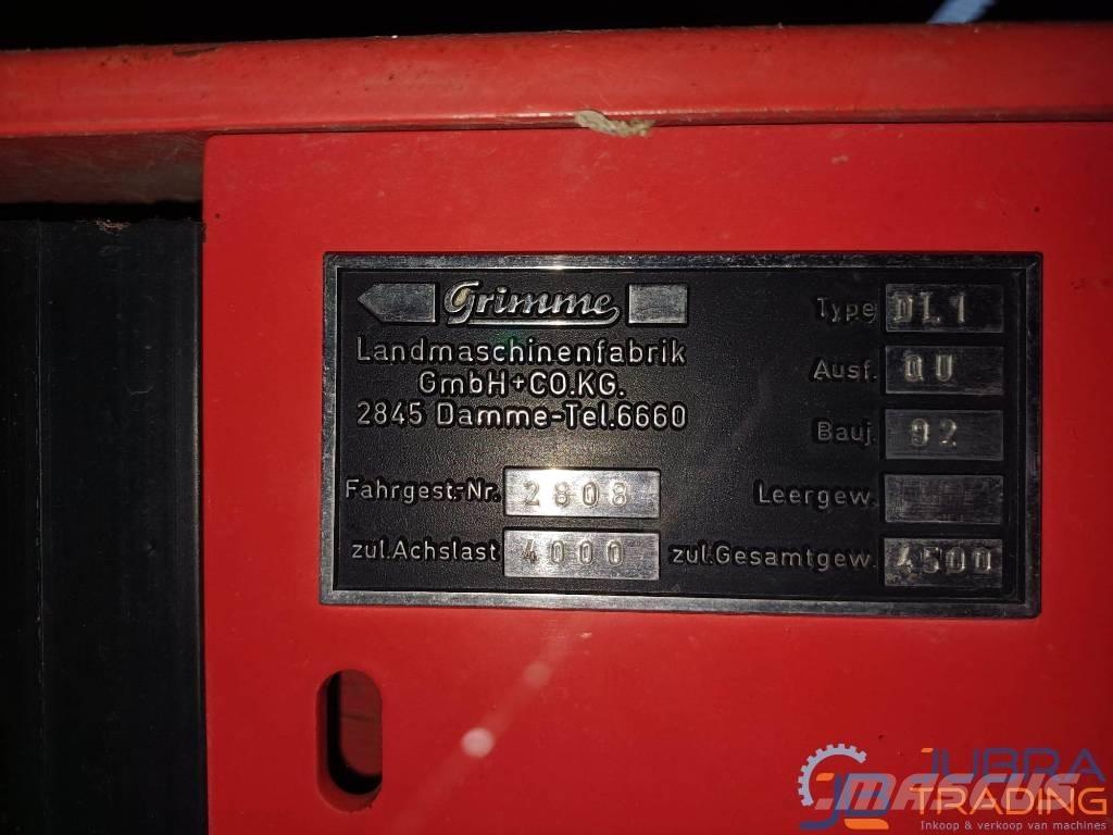 Grimme DL1500 Moissoneuse de Pomme de Terre