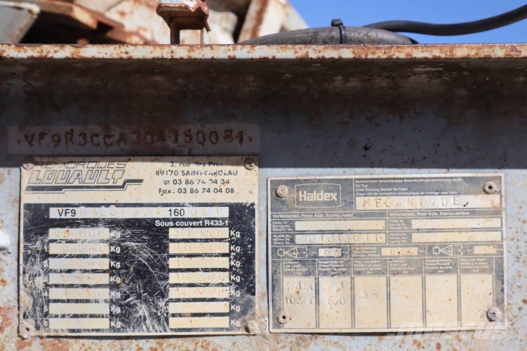 Louault R3CCA Remorque porte engin