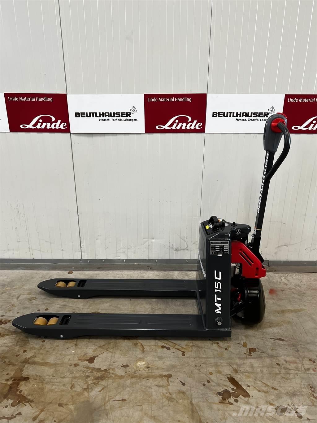 Linde MT15C Gerbeur accompagnant