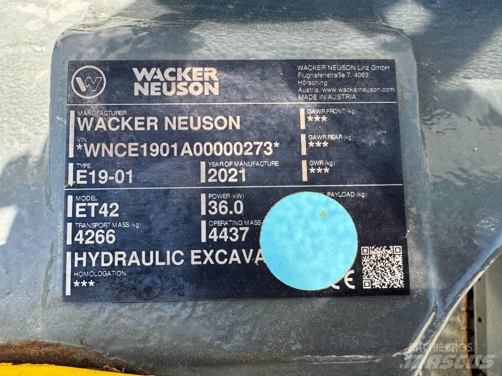 Wacker Neuson ET42 Pelle sur chenilles