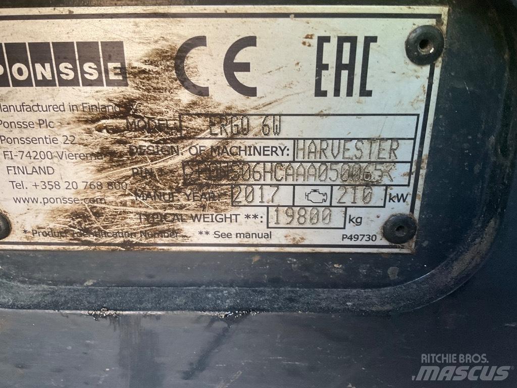 Ponsse ERGO 6W Abatteuse