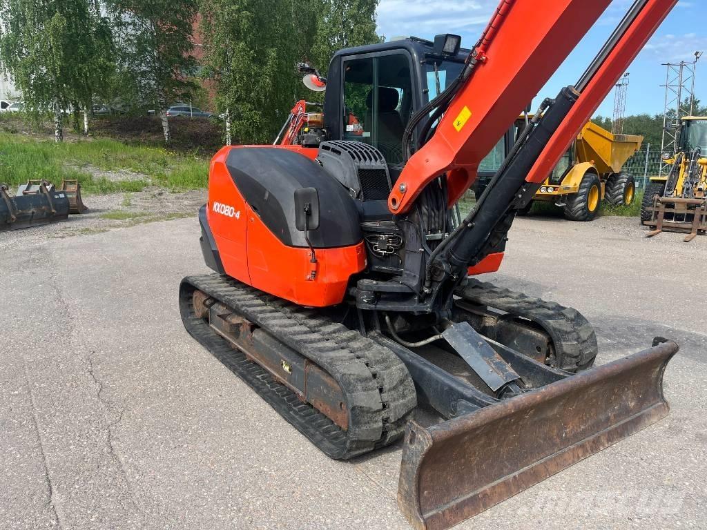 Kubota KX 080 Mini pelle 7t-12t