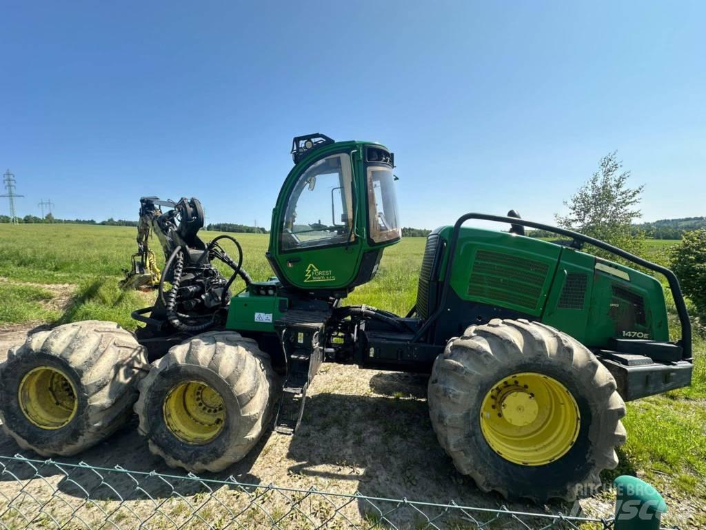 John Deere 1470 E Abatteuse