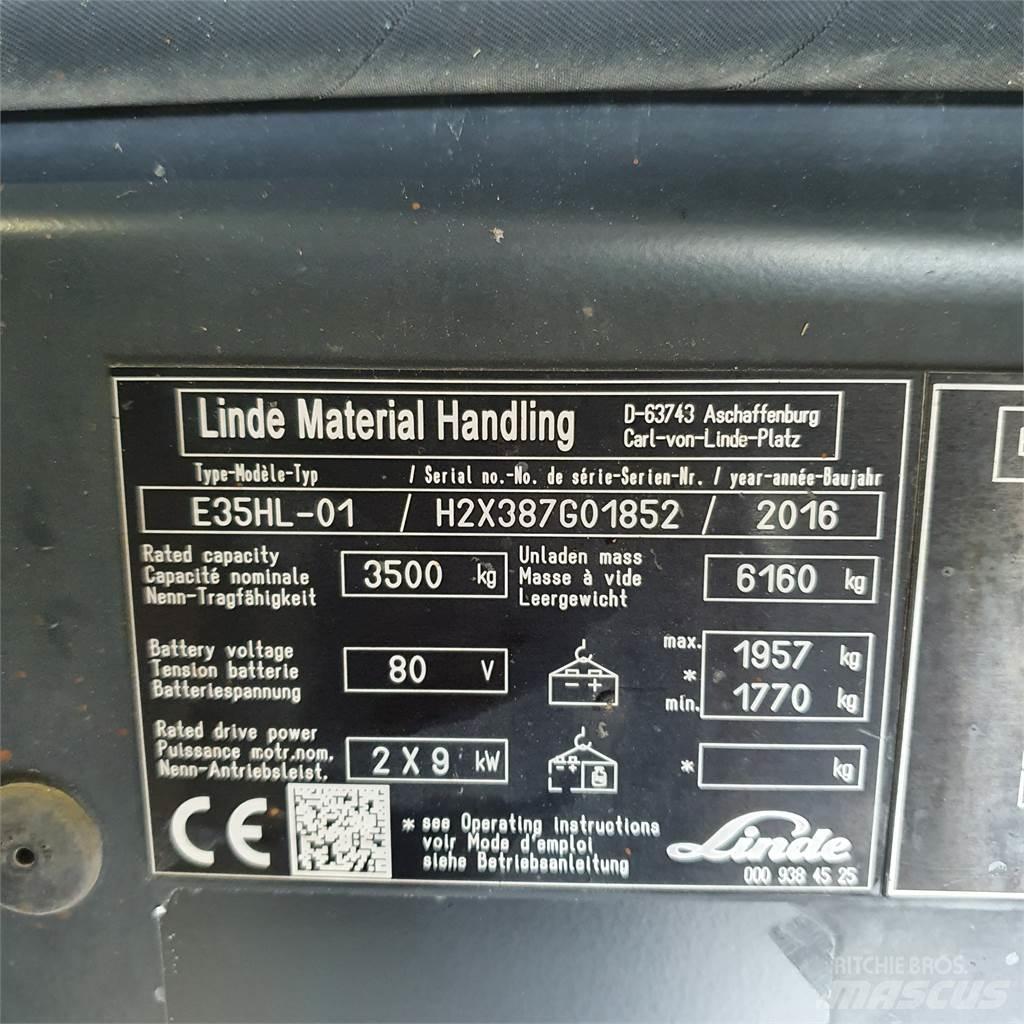 Linde E35HL Chariots élévateurs électriques