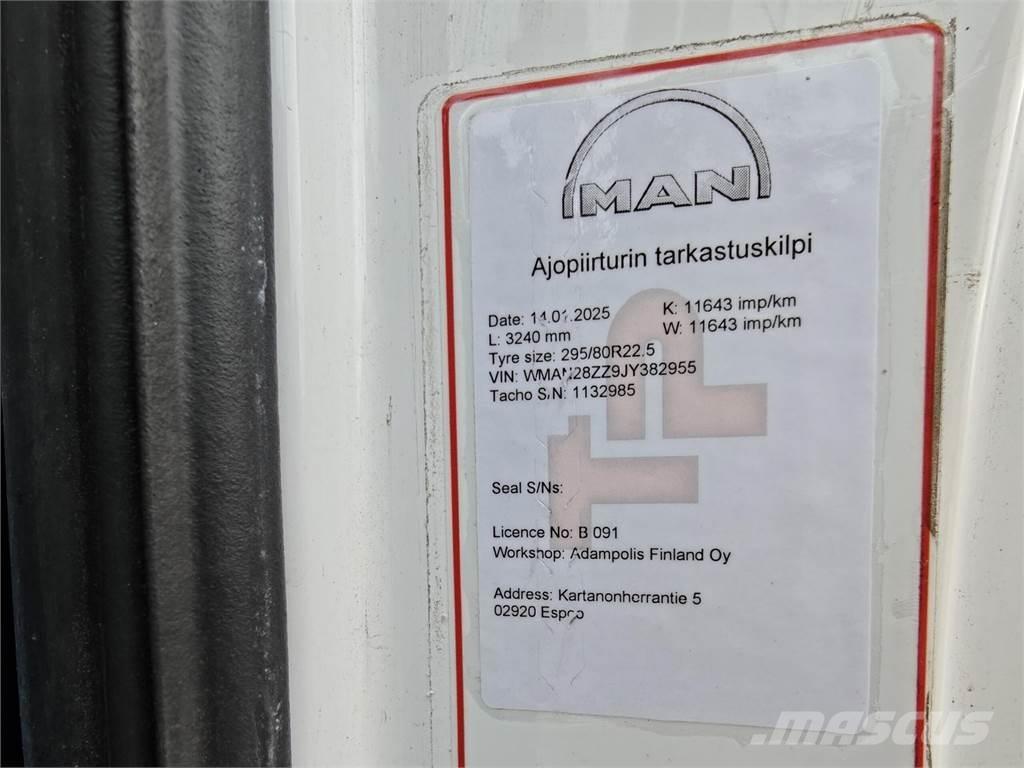 MAN TGM 18.290 Camion Fourgon