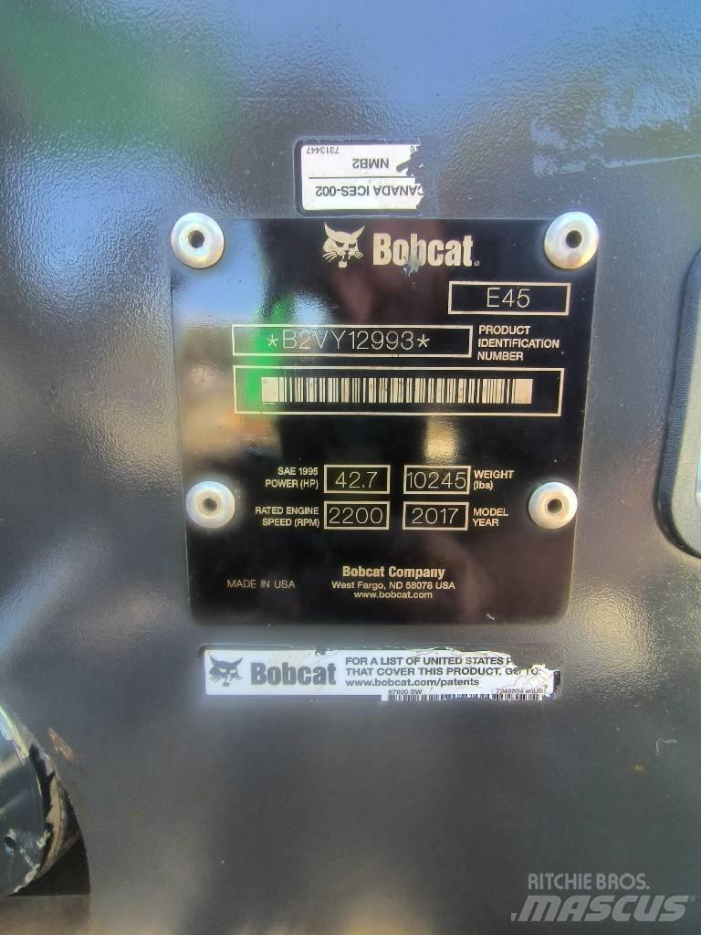Bobcat E 45 Mini pelle < 7t