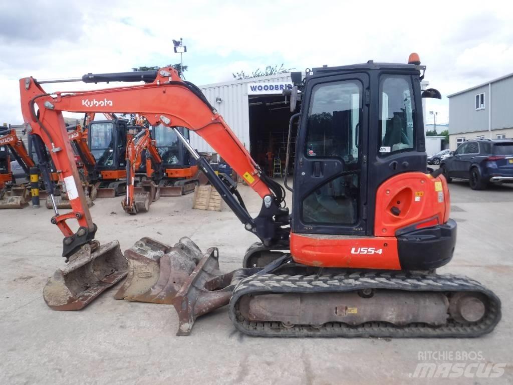 Kubota U 55-4 Mini pelle < 7t