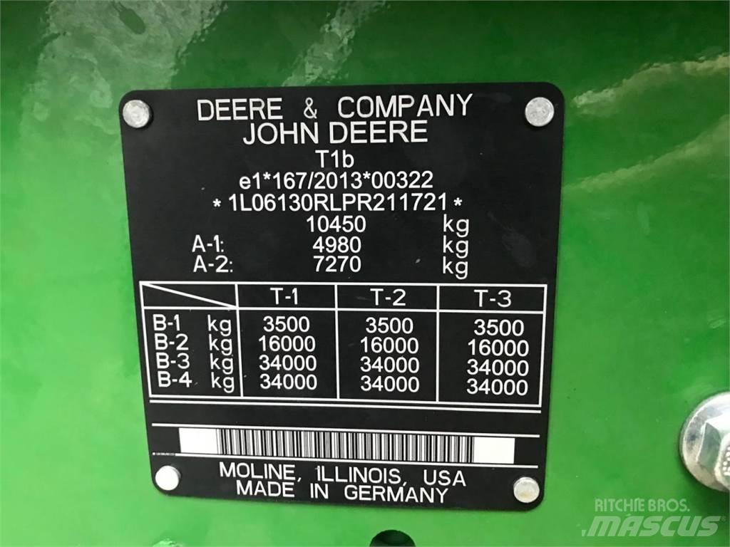 John Deere 6R 130 Tracteur
