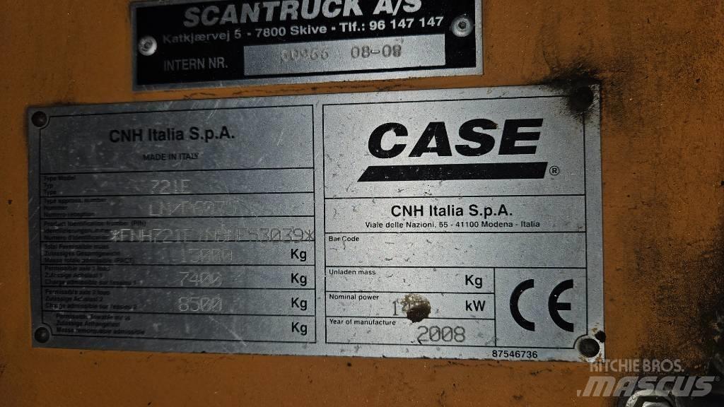 CASE 721 E Chargeuse sur pneus