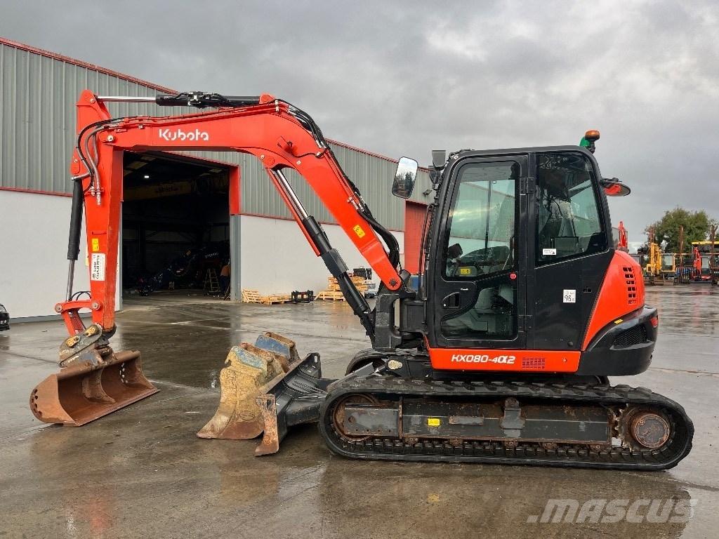 Kubota KX 080-4 Mini pelle 7t-12t