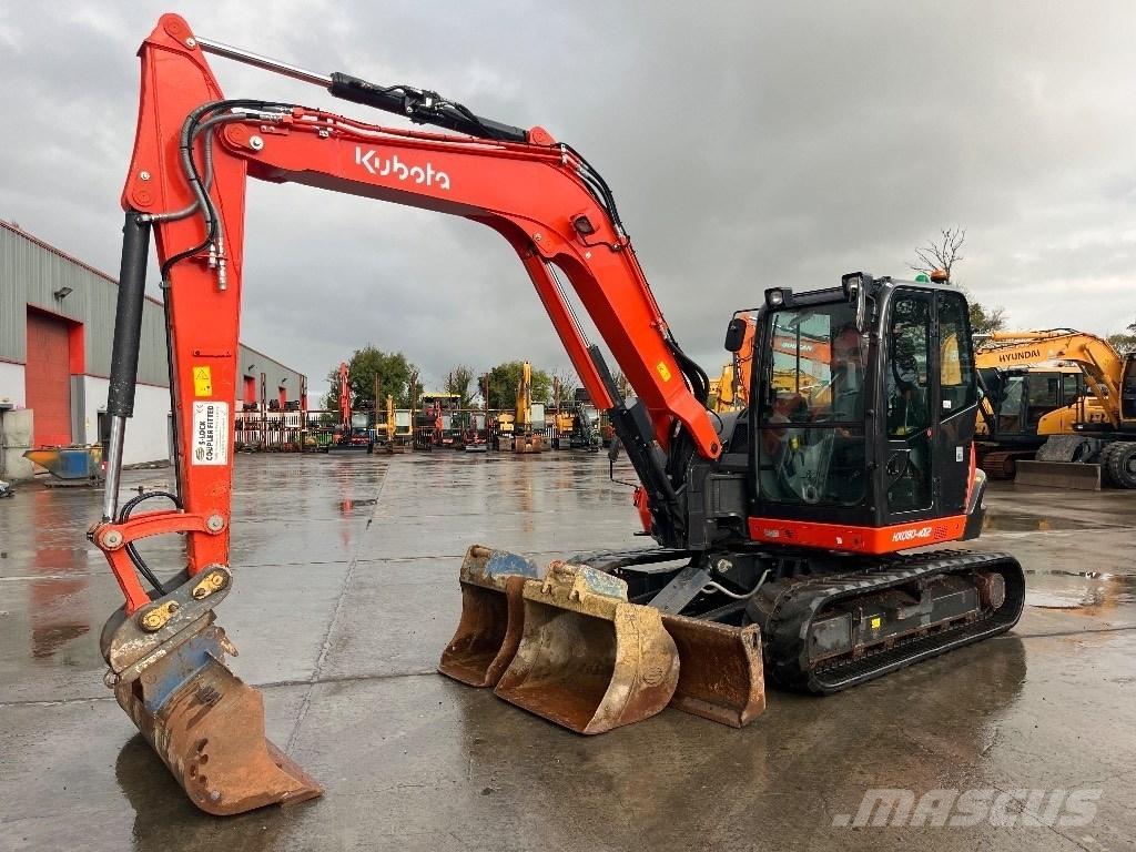Kubota KX 080-4 Mini pelle 7t-12t