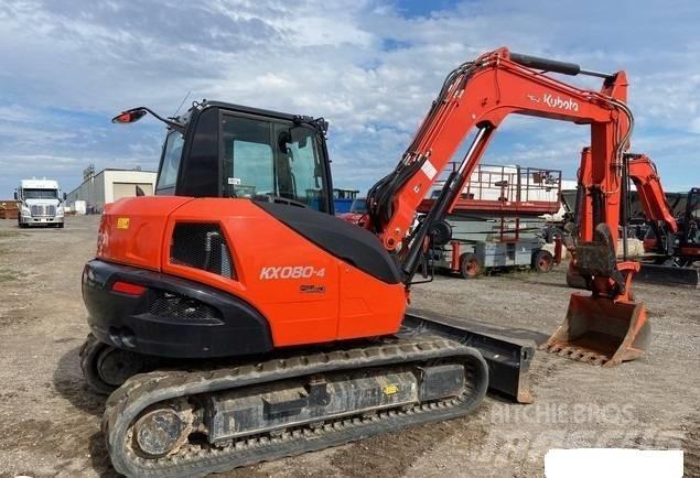 Kubota KX080-4S2 Pelle sur chenilles