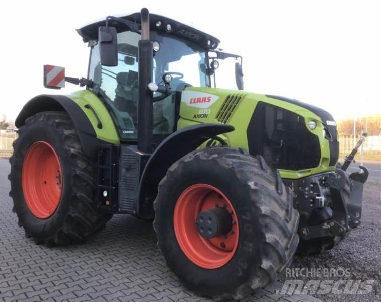 CLAAS AXION 870 Tracteur