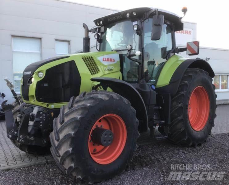 CLAAS AXION 870 Tracteur