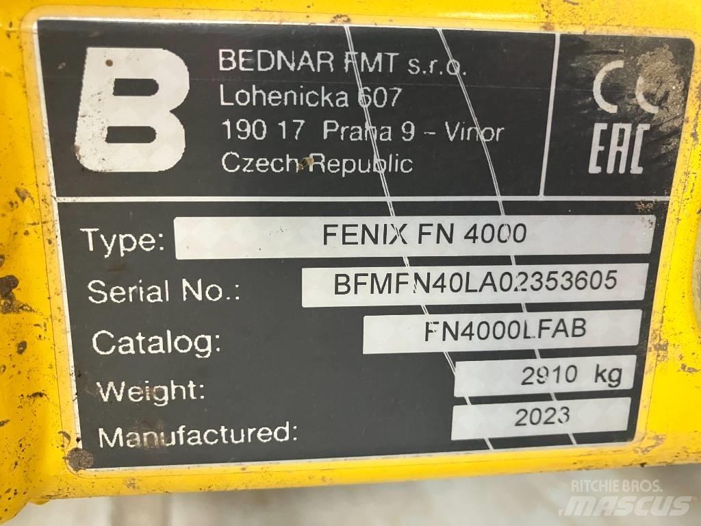 Bednar Fenix FN 4000 Déchaumeur, cultivateur