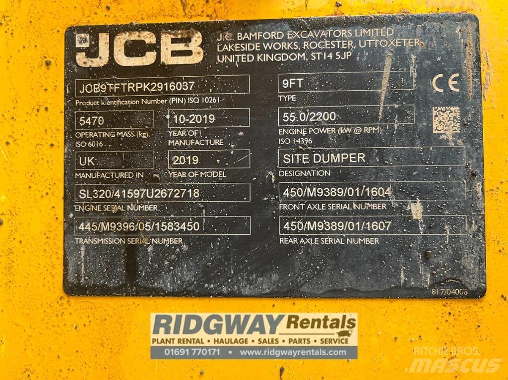 JCB 9 Ton dumper Mini tombereau