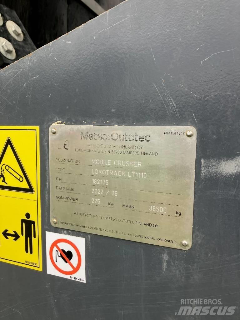 Metso LT 1110 Concasseur mobile