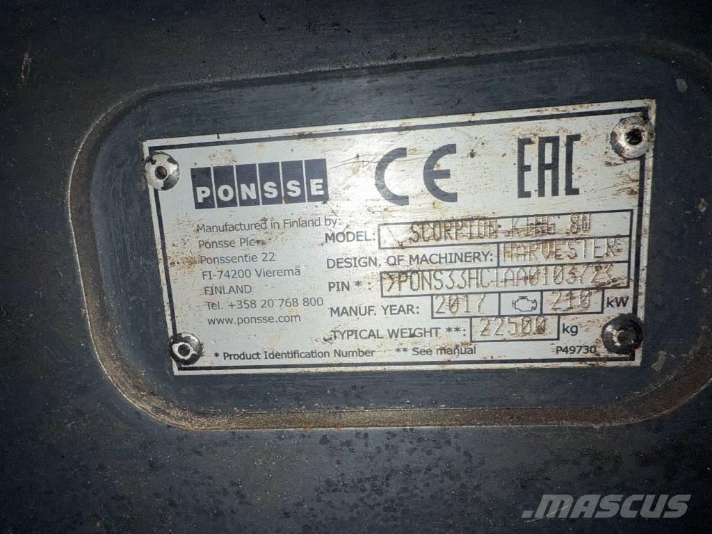 Ponsse Scorpion King Abatteuse