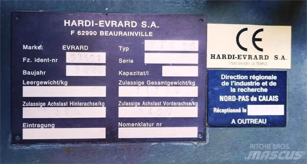 Hardi Alpha 2500i Pulvérisateurs automoteurs