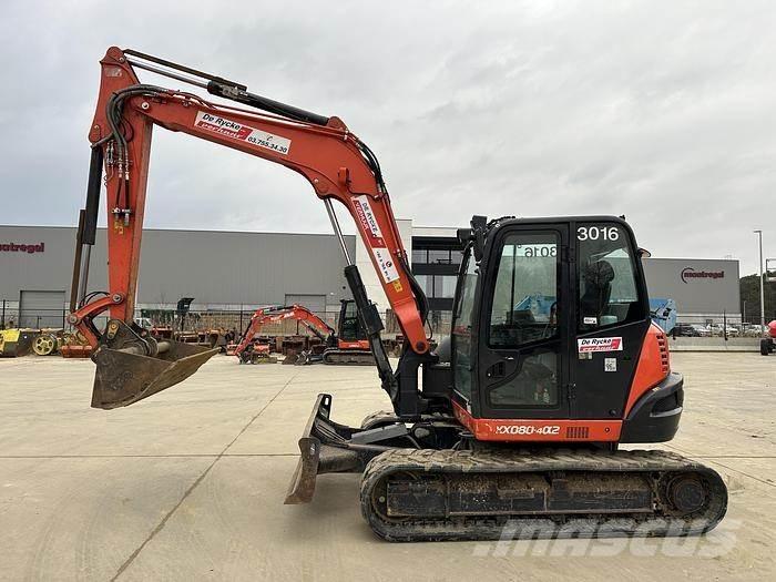 Kubota KX080-4A2 Mini pelle 7t-12t