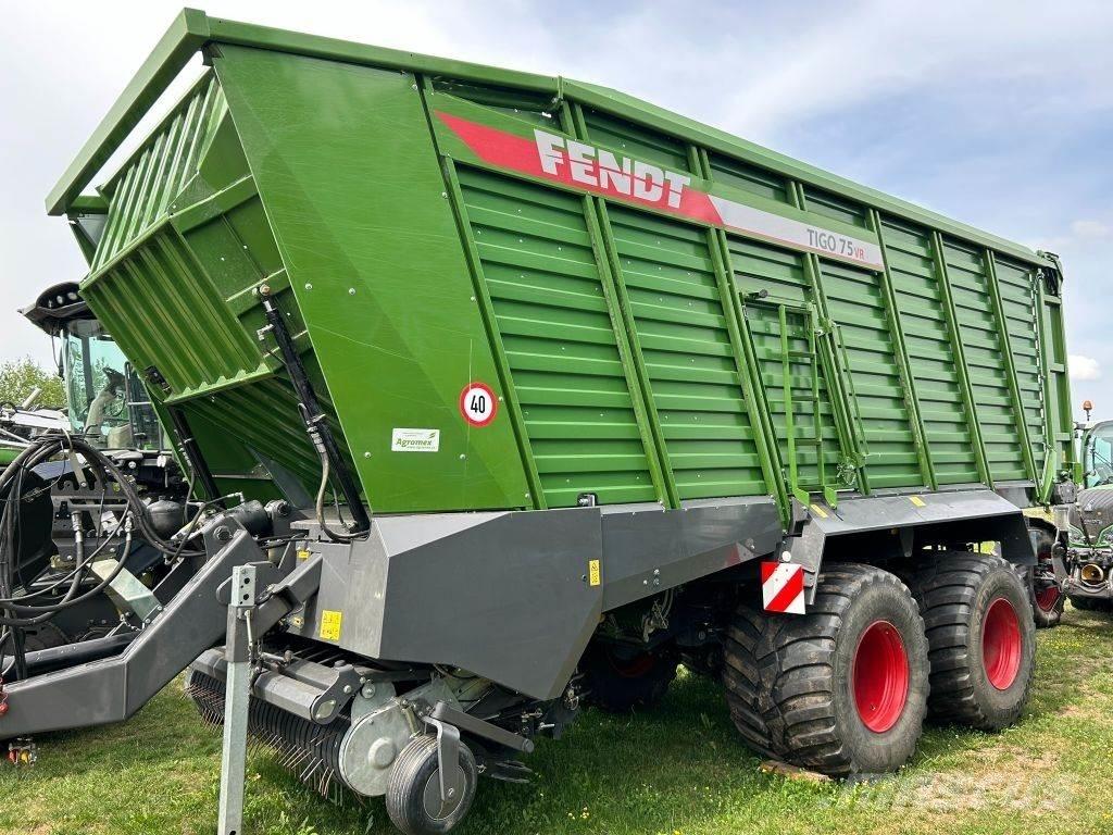 Fendt tigo 75 VR Remorques autochargeuse