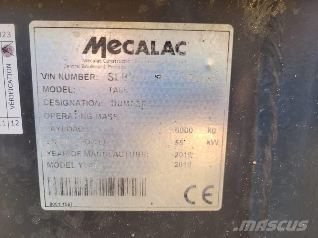 Mecalac TA 6.A Tombereau articulé