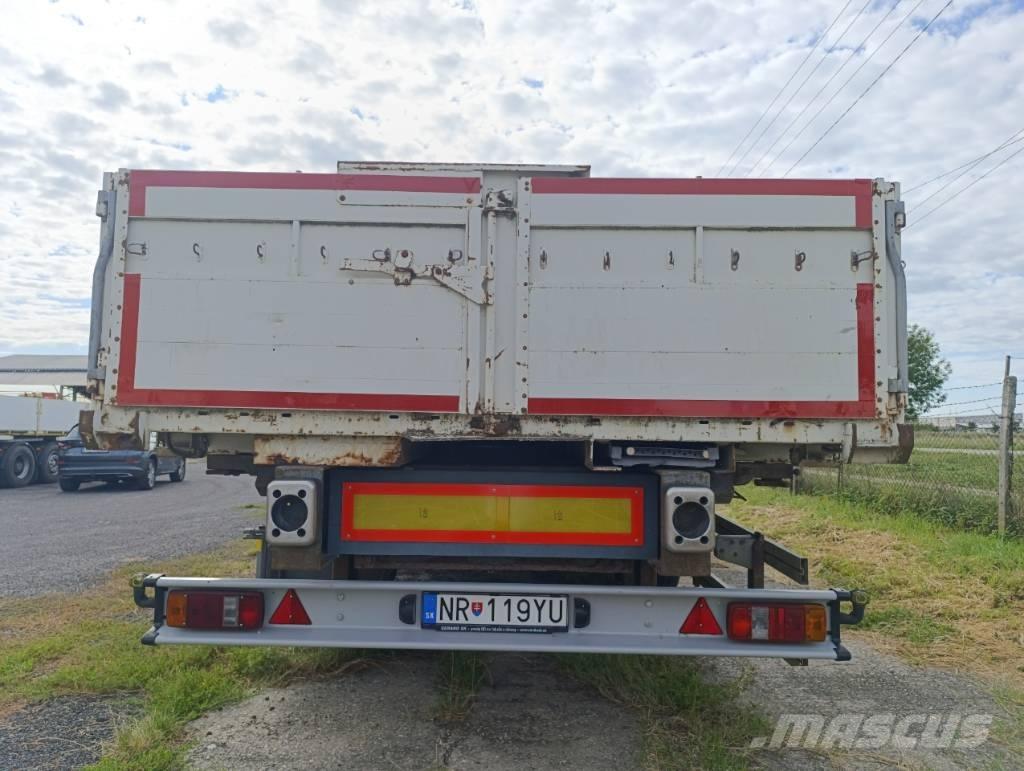 Van Hool Tandem Remorque porte container