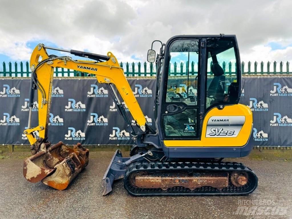 Yanmar SV 26 Mini pelle < 7t