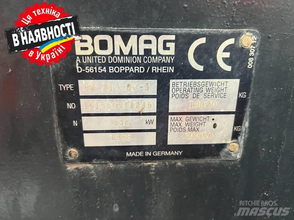 Bomag 219 DH-5 Autres rouleaux