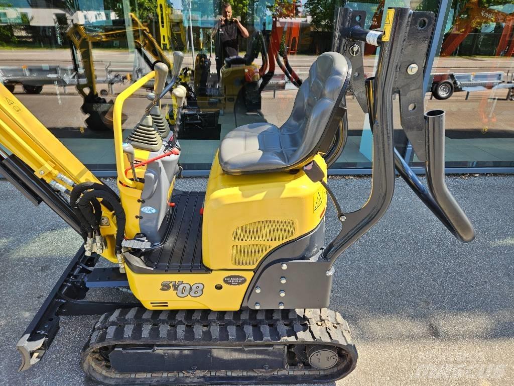 Yanmar SV 08 Mini pelle < 7t