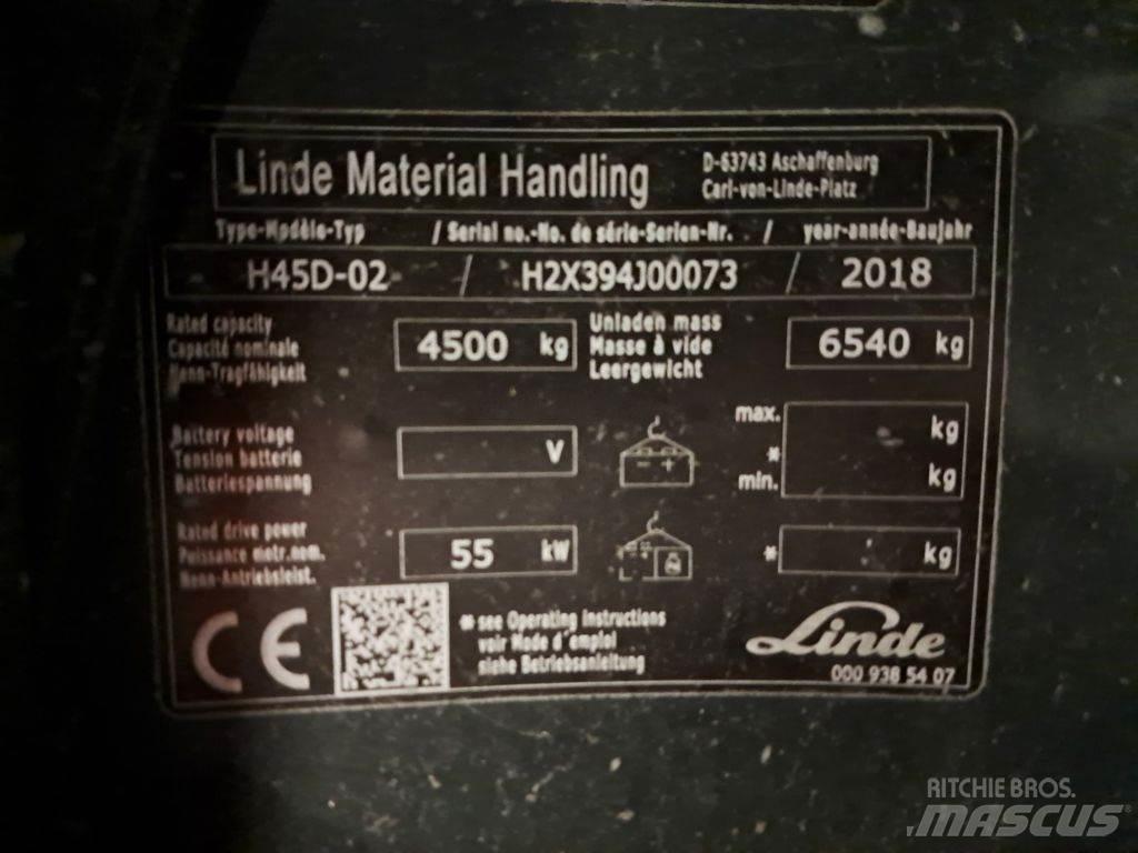 Linde H45D-02 Chariots diesel