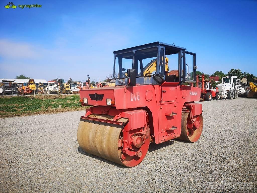 Hamm DV6 Rouleaux tandem