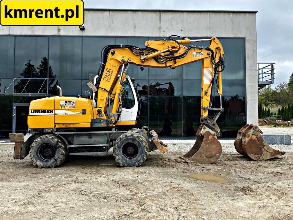 Liebherr A 314 Pelle sur pneus