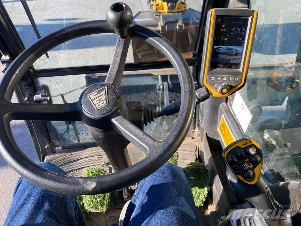 JCB JS145W T4i Pelle sur pneus