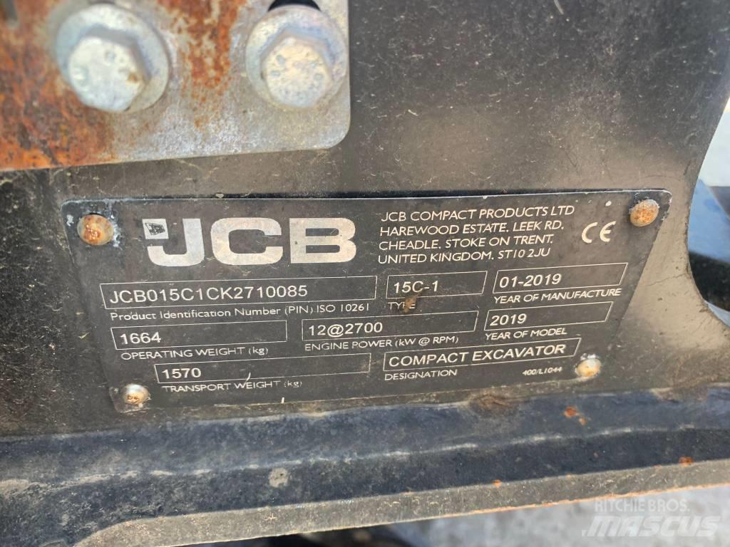 JCB 15 C-1 Mini pelle < 7t