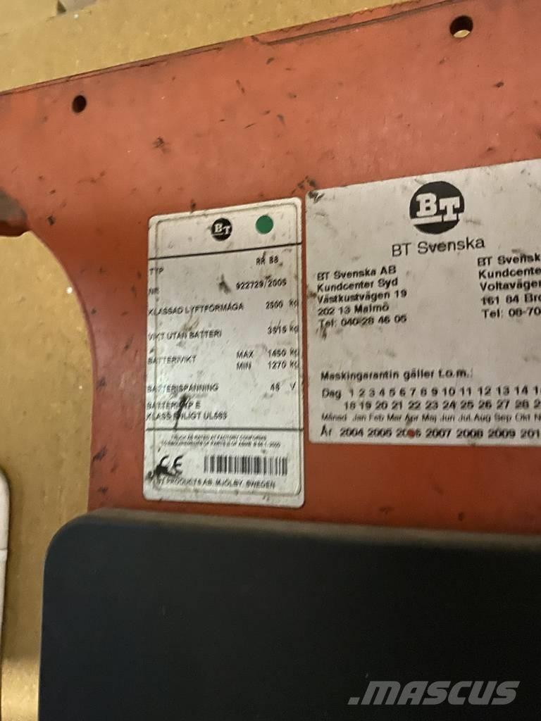 BT RR b 8 Chariot à mât rétractable