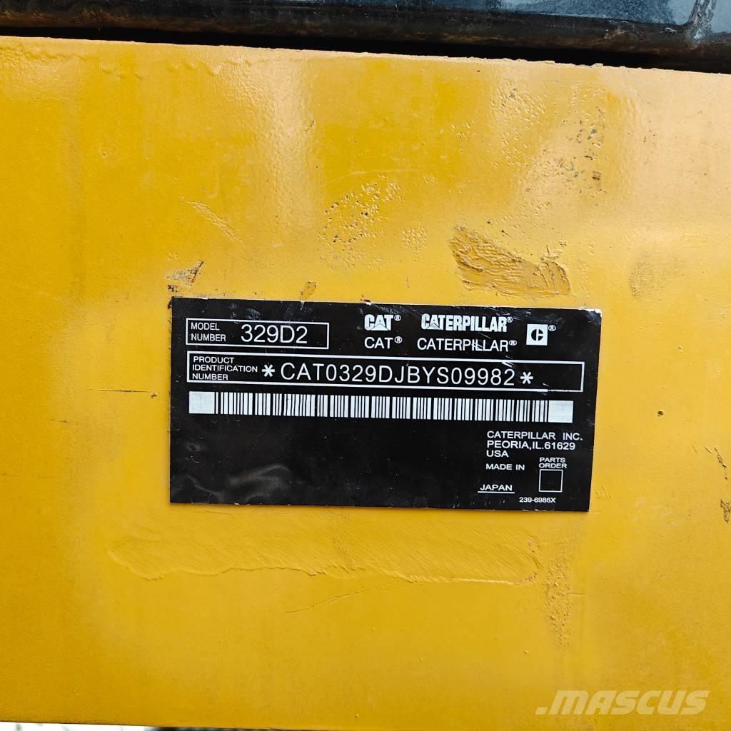 CAT 329 DD Pelle sur chenilles