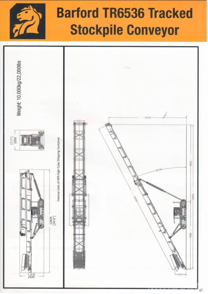Barford TR6536 Convoyeur