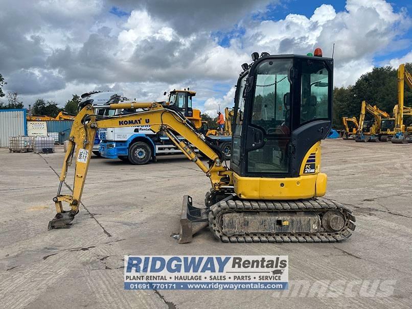 Komatsu PC 26 MR-5 Mini pelle < 7t