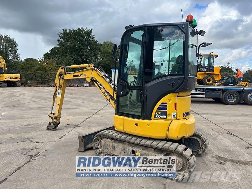 Komatsu PC 26 MR-5 Mini pelle < 7t